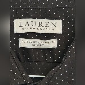 Lauren Ralph Lauren Men's Button Down Slim Fit Dress Shirt 17.5 32/33 XL